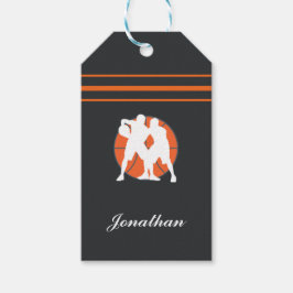 Basketballspieler Name Erstmaliger Personalisierte Geschenkanhänger