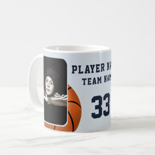 Basketballspieler Name Nummer Team 2 Fotos Kaffeetasse