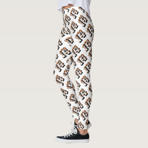 Basketballspieler Nummer 14 Bildlogo, Leggings