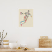 Basketballspieler Poster (Küche)