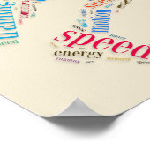Basketballspieler Poster (Ecke)