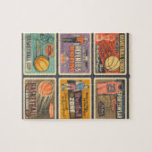 Basketballspieler Puzzle (Horizontal)
