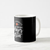 Basketballspieler ruft mich Mama an Kaffeetasse (VorderseiteRechts)