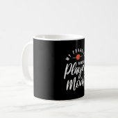 Basketballspieler ruft mich Mama an Kaffeetasse (Vorderseite Links)