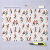 Basketballspieler Seidenpapier (Handwerk)