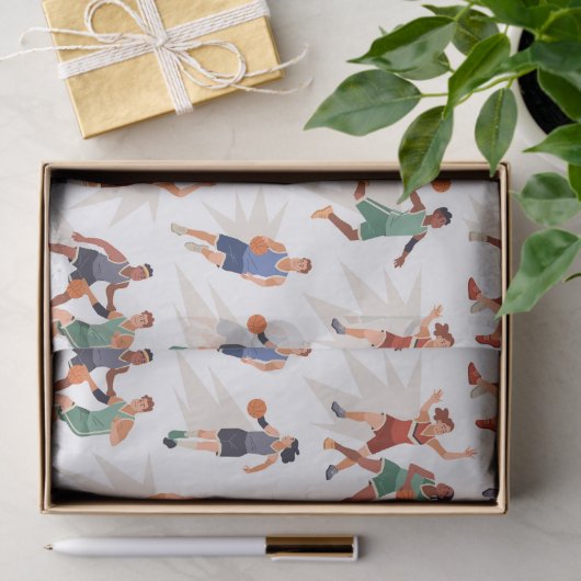 Basketballspieler Seidenpapier (Geschenk)