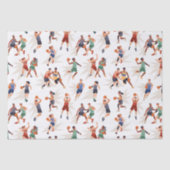 Basketballspieler Seidenpapier (Vorderseite)