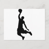 Basketballspieler-Silhouette