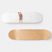 Basketballspieler Skateboard (Horizontal)