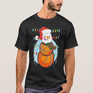 Basketballspieler Snowboardspieler Basketballspiel T-Shirt