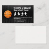 Basketballspieler | Sport Visitenkarte (Vorne/Hinten)