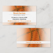 Basketballspieler | Sportwagen Visitenkarte (Vorne/Hinten)