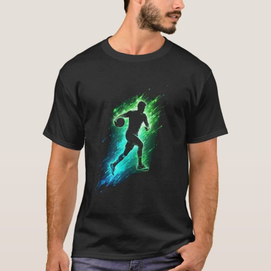 Basketballspieler T-Shirt (Vorderseite)