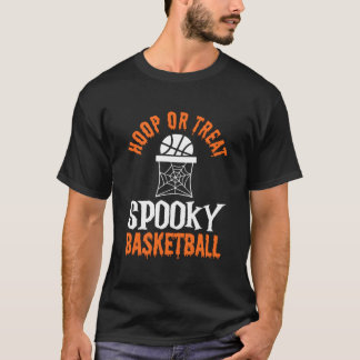 Basketballspieler-Team-Trainer-Halloween-Körbe-Wor T-Shirt