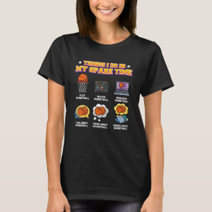 Basketballspieler Trainer Team Dunking T-Shirt