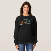 Basketballspieler Trainer Team Lustiger Dunking Ev Sweatshirt (Vorne ganz)