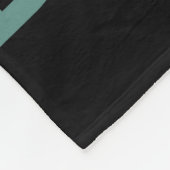 Basketballspieler Vintag Retrostil Fleecedecke (Ecke)