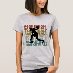 Basketballspieler vintage T-Shirt