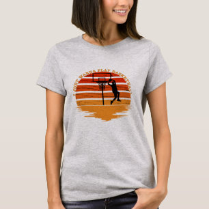 Basketballspieler Vintager Retro-Stil T-Shirt