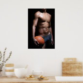 Basketballspieler W6 Poster (Küche)