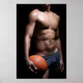 Basketballspieler W6 Poster (Vorne)