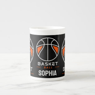Basketballspielerin Mädchen, Basketball Mädchen Ge Porzellantasse