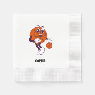 Basketballspielerin Mädchen, Basketball Mädchen Ge Serviette