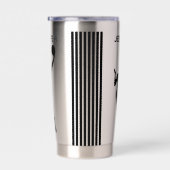 Basketballspielerin Mädchen, Basketball Mädchen Ge Thermobecher (Rechts)