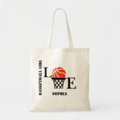 Basketballspielerin Mädchen, Basketball Mädchen Ge Tragetasche (Vorne)