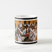Basketballspielerisches Personalisiertes Foto Kaffeetasse (Mittel)