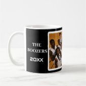Basketballspielerisches Personalisiertes Foto Kaffeetasse (Links)