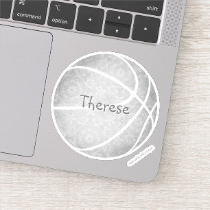 Basketballspielername Aufkleber