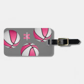 Basketballspieltasche Gepäckanhänger (Vorderseite horizontal)