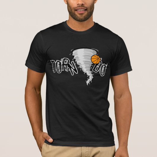 Basketballspitzname: Tornado T-Shirt (Vorderseite)