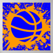 Basketballsplatz Poster (Vorne)
