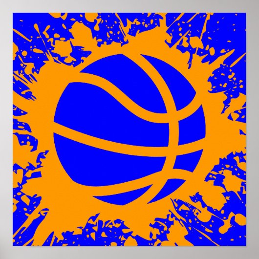 Basketballsplatz Poster (Vorne)