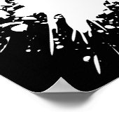 Basketballsplatz Poster (Ecke)