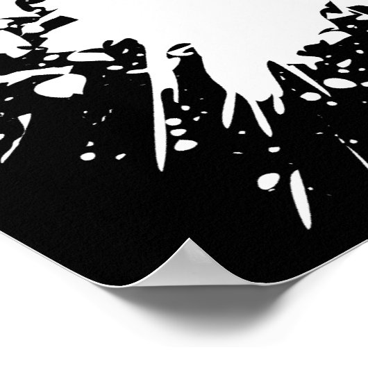 Basketballsplatz Poster (Ecke)