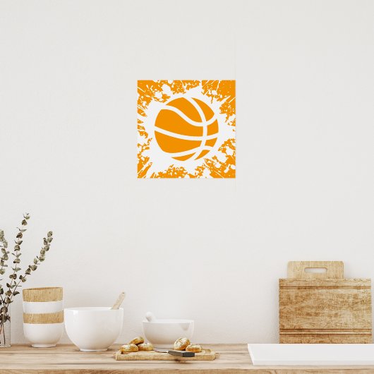 Basketballsplatz Poster (Küche)