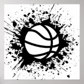 Basketballsplatz Poster (Vorne)