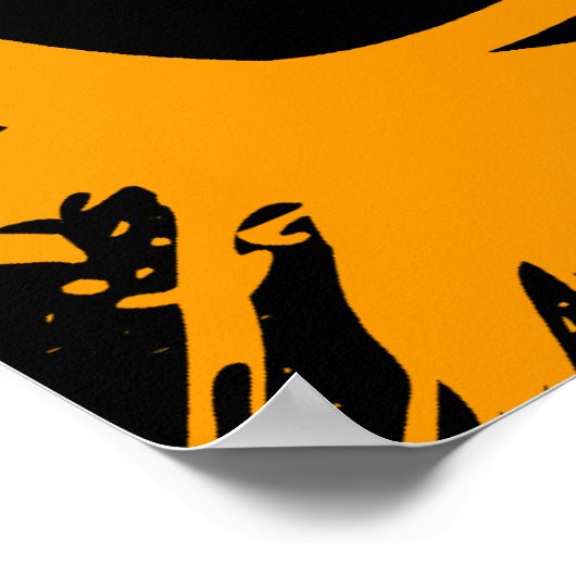 Basketballsplatz Poster (Ecke)