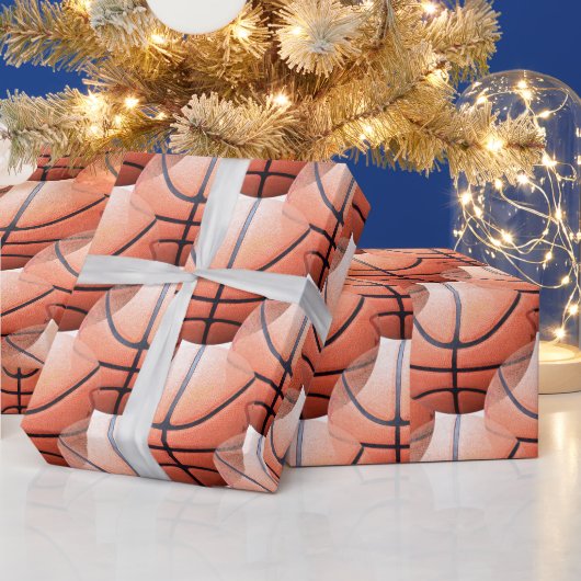 Basketballsport Geschenkpapier (Feiertage)