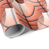 Basketballsport Geschenkpapier (Rolleneckpunkt)