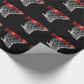 Basketballsport Geschenkpapier (Ecke)