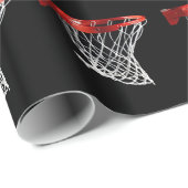 Basketballsport Geschenkpapier (Rolleneckpunkt)