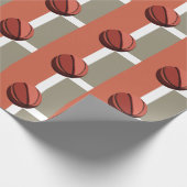 Basketballsport Geschenkpapier (Ecke)