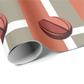 Basketballsport Geschenkpapier (Rolleneckpunkt)