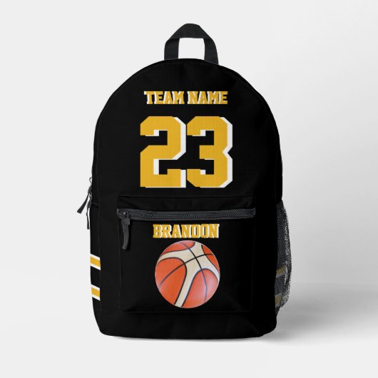 Basketballsport im Rucksack Senior Night to school (Vorderseite)