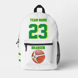 Basketballsport mit Rucksack-Kinder Bedruckter Rucksack