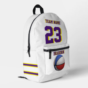 Basketballsport mit Rucksack-Kinder Bedruckter Rucksack